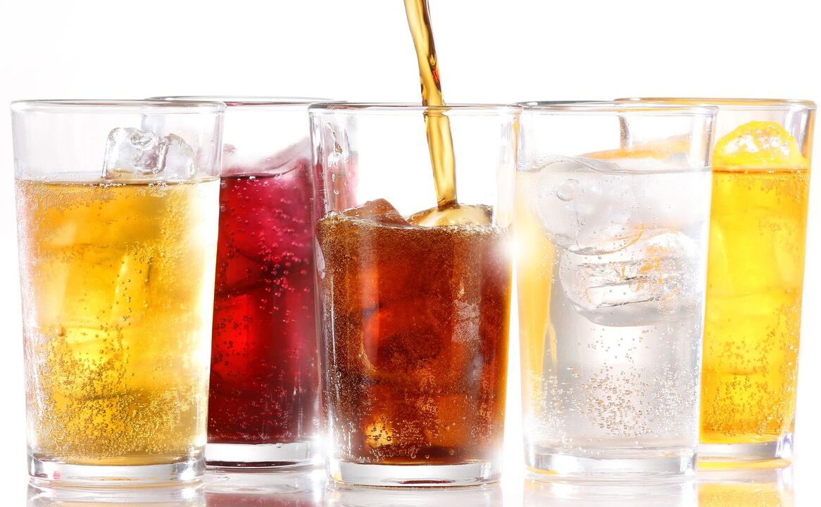 koolzuurhoudende dranken zijn verboden voor prostatitis