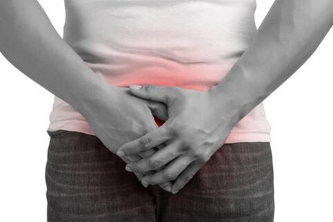 Pijn in het perineum met prostatitis