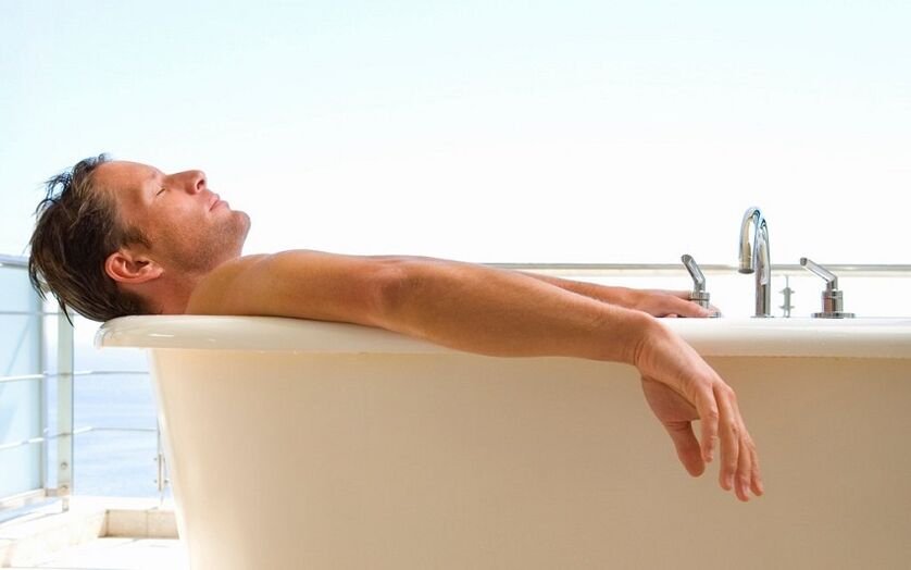 warm bad voor prostatitis bij mannen